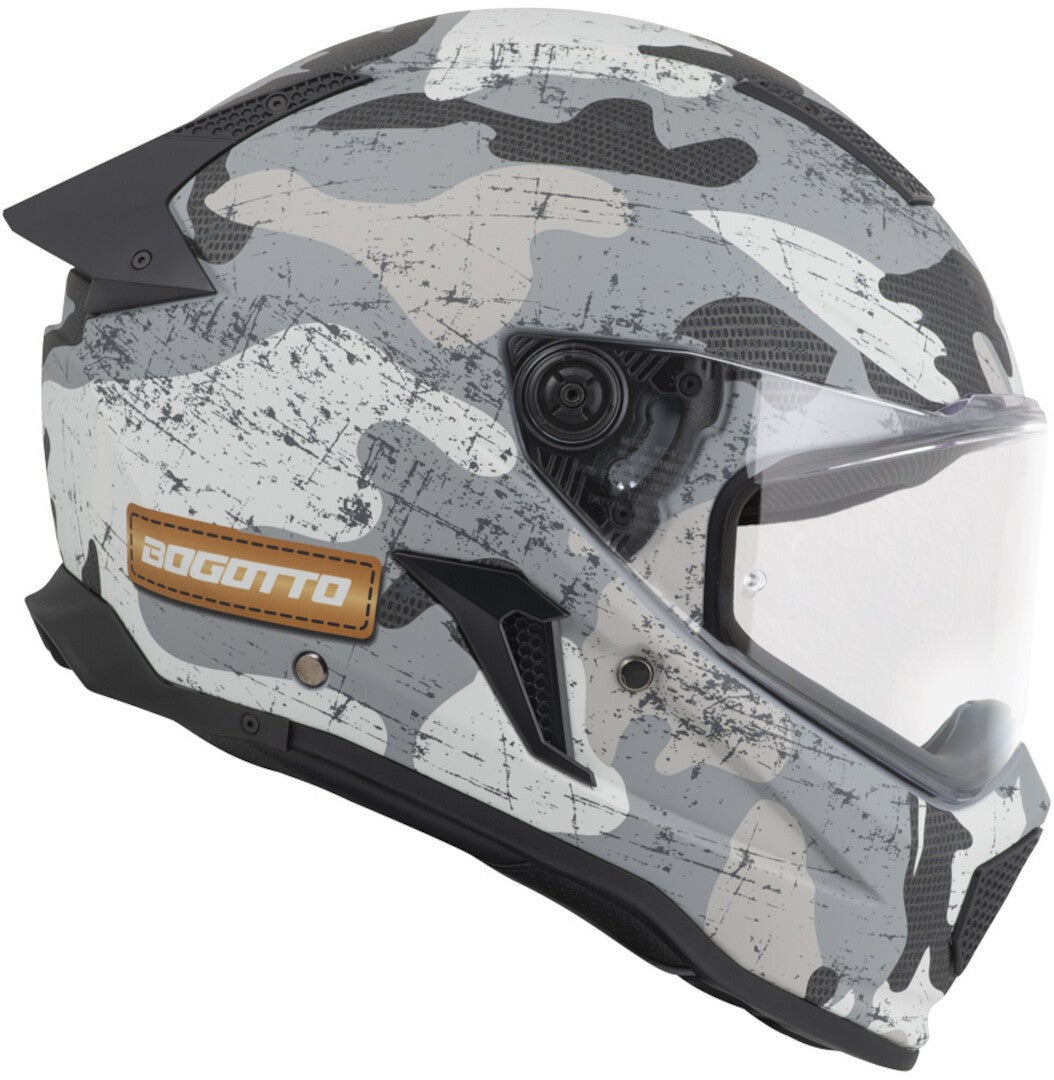 Bogotto Rapto Camo Casque Blanc mat/gris 2XL Figure 13