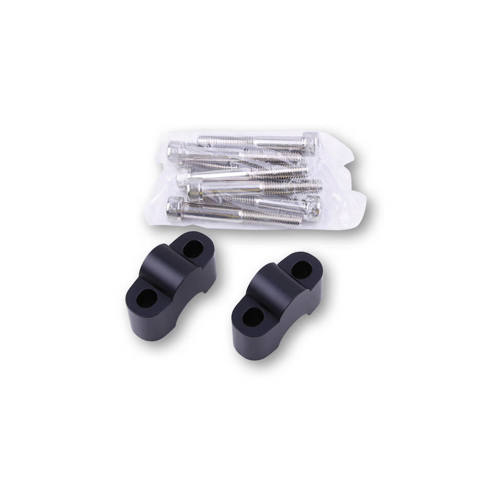 HIGHSIDER pro Distanz-Bock Set 25mm, schwarz Figur 2