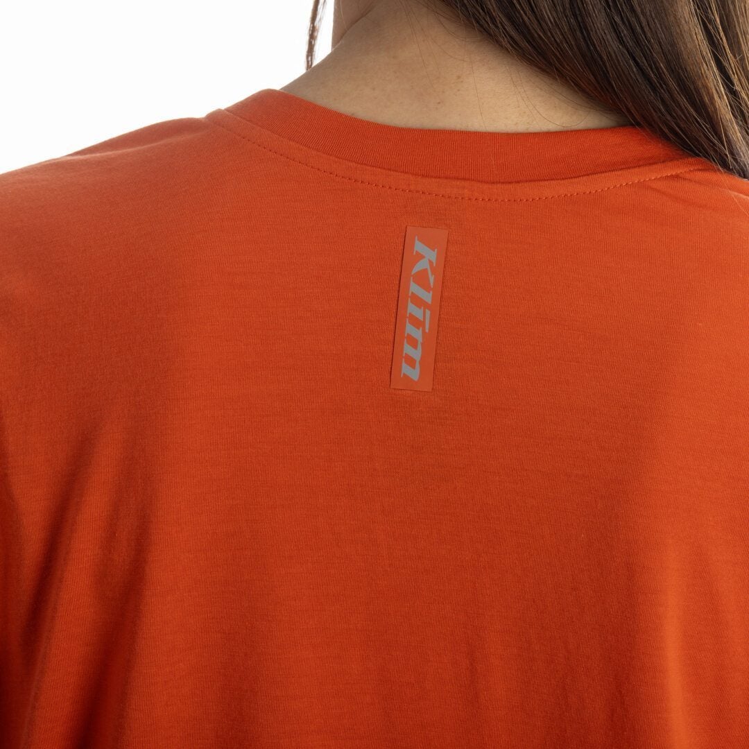 Side view of Klim Sky Pond Damen T-Shirt
