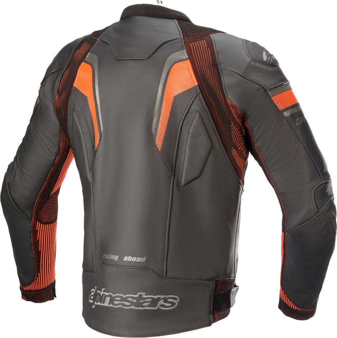 Alpinestars GP Plus R V3 Rideknit Motorcycle Leather Jacket black/orange 62 Figure 2