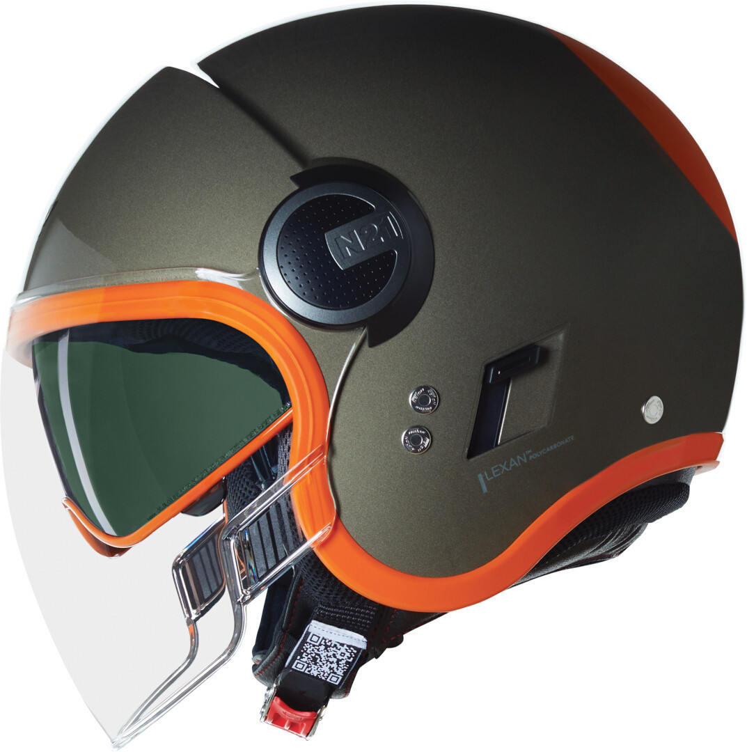 Nolan N21 Visor 06 Ocio Cască cu reacție Maro/Portocaliu XXS (54) Figura 2