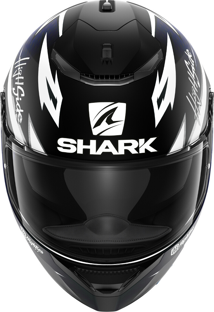 Shark Spartan Adrian Parassol Mat Helmet anthracite/blue/white M (57/58) Figure 2