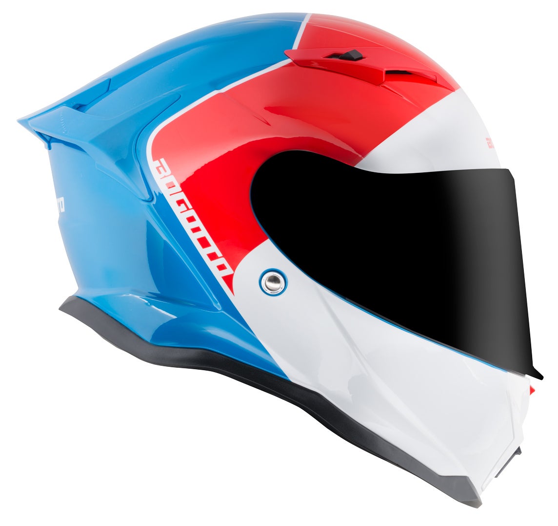Side view of Bogotto H153 BT SPN Bluetooth Helmet