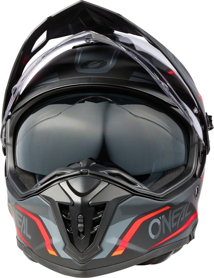 Side view of Oneal A-SRS Spike Motocross Helmet