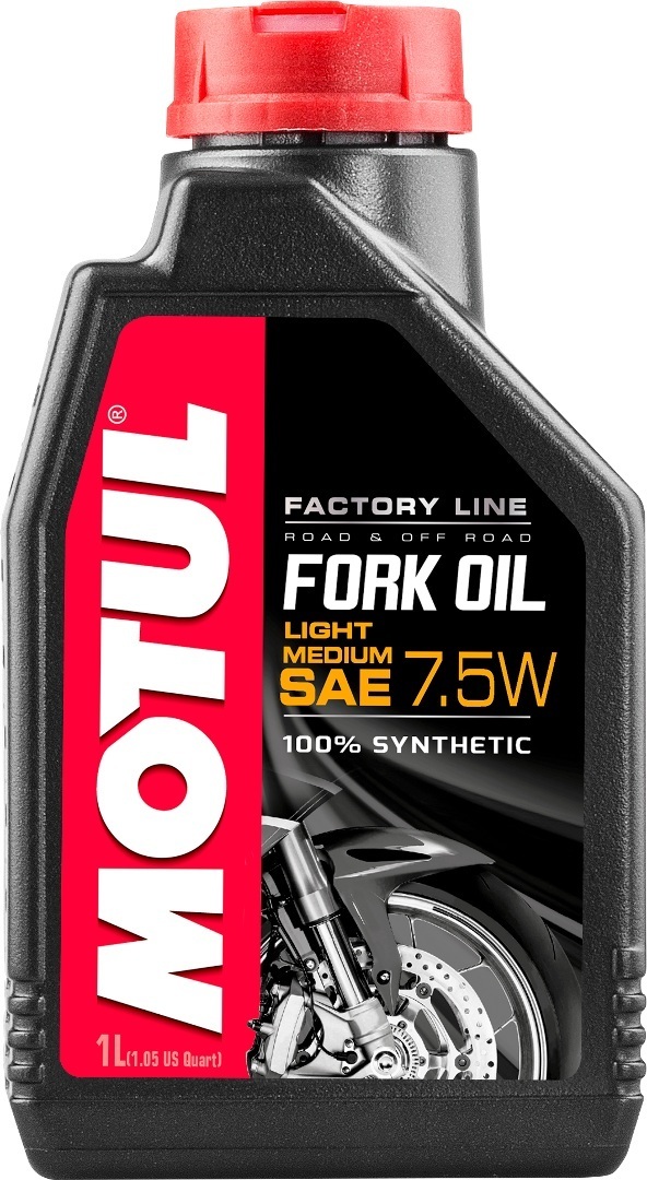 MOTUL Factory Line Light/Medium 7.5W Gaffelolja 1 liter Figur 1