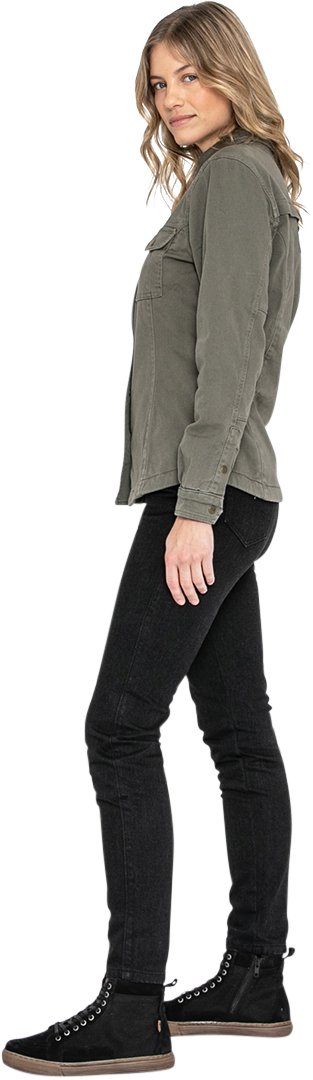 John Doe Motoshirt XTM Dámská košile olive 2XL Obrázek 8