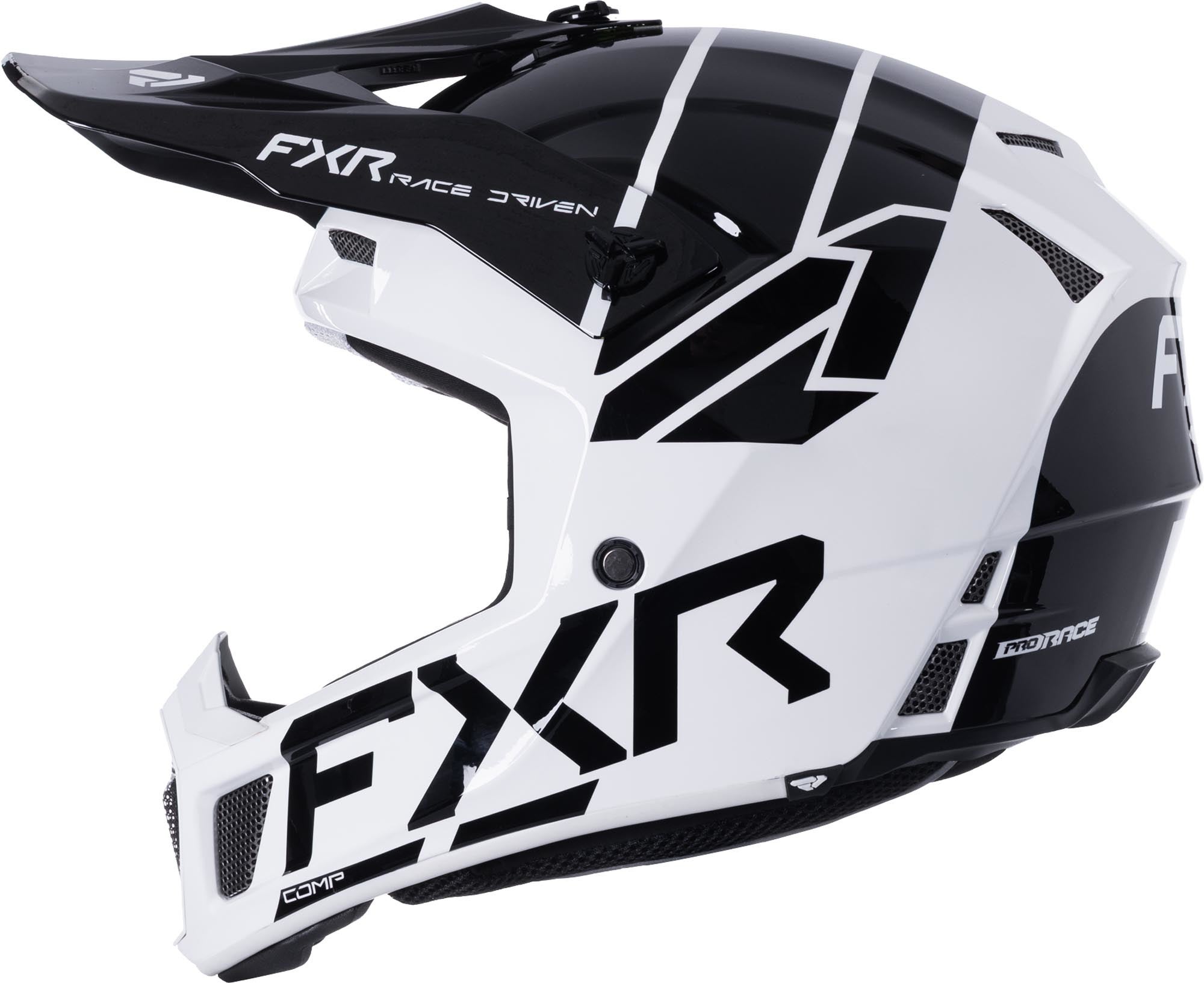 FXR Clutch Comp Motokrosová přilba bílá/černá 3XL Obrázek 4