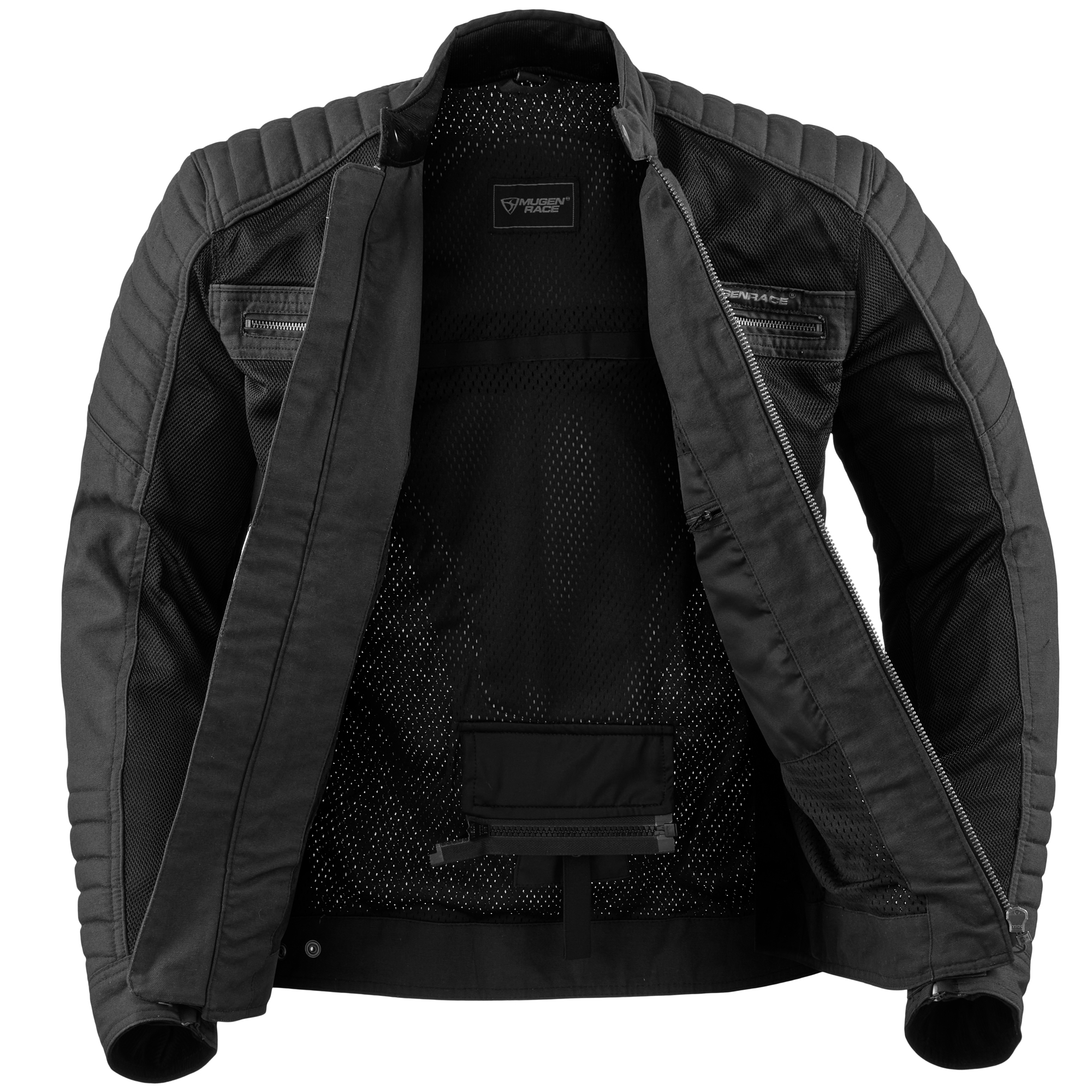 MUGENRACE Canvas Motorcycle Textile Jacket M Figure 4