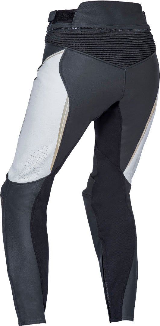 Ixon Trinity Dames motorfiets broek zwart/wit L Figuur 2