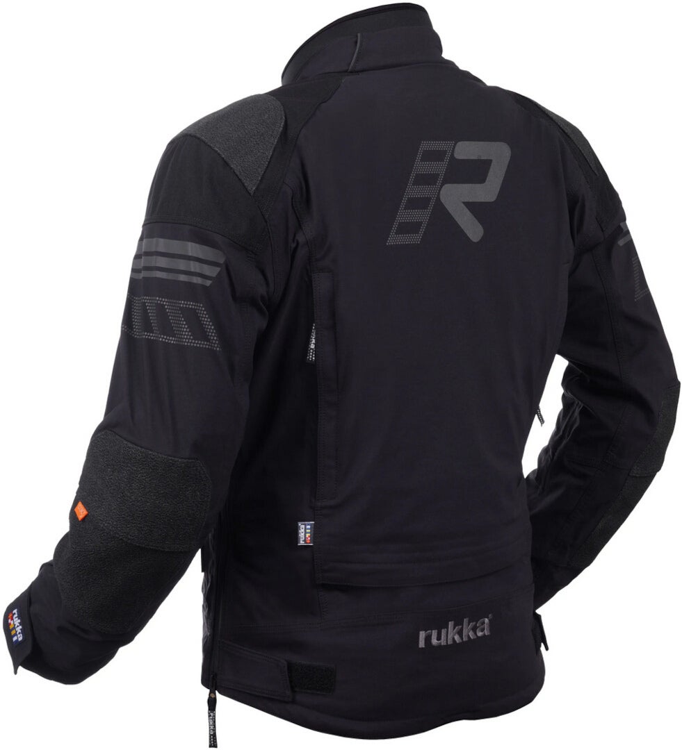 Rukka Armatou-R Motorfiets textiel jas Zwart 60 Figuur 2