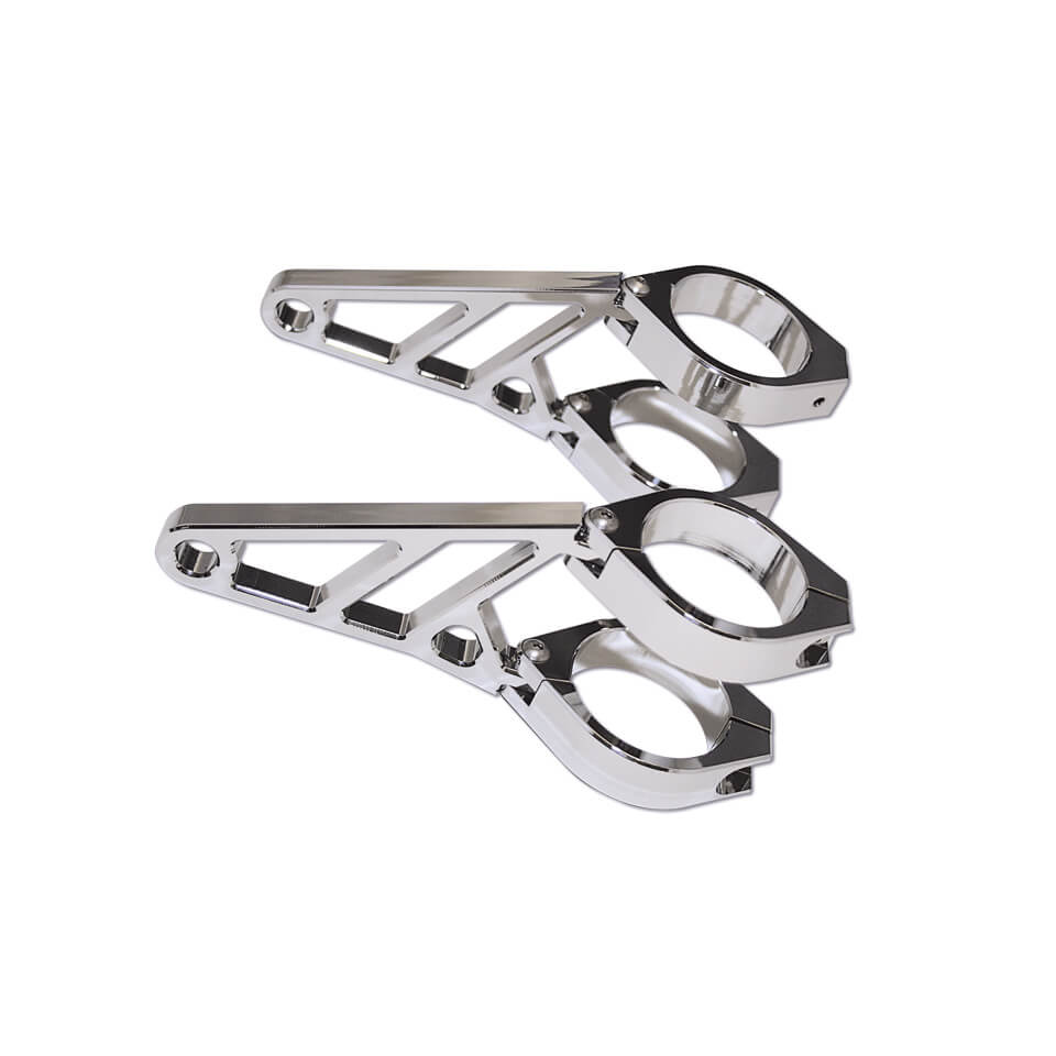 HIGHSIDER CNC Scheinwerferhalter-Set, kurz Chrome 35-37 mm Figura 1 HIGHSIDER CNC Scheinwerferhalter-Set, kurz Chrome 35-37 mm Figura 1