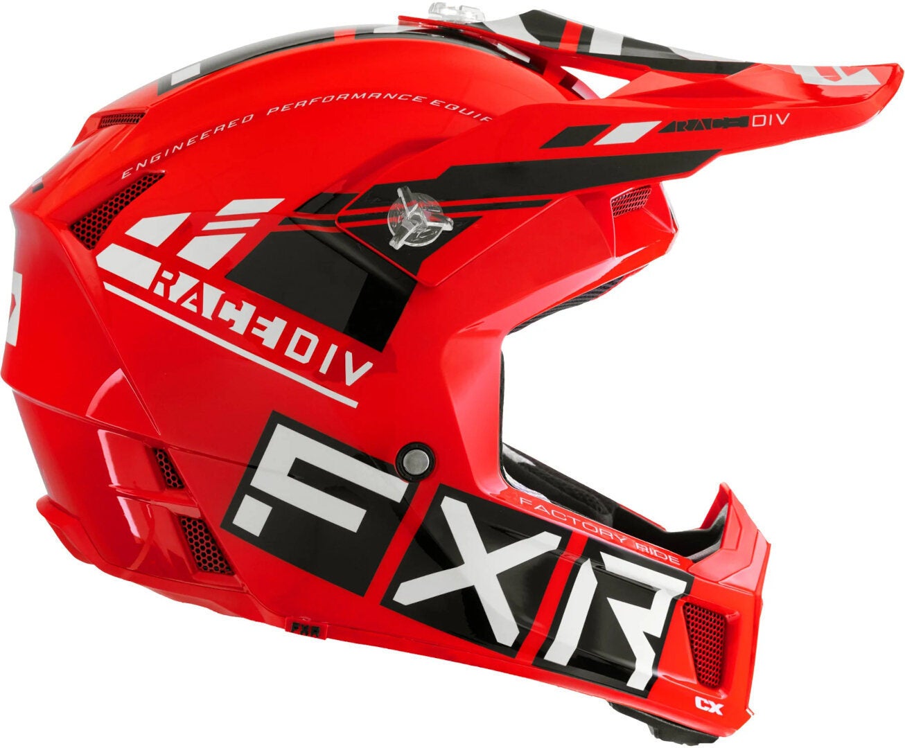 FXR Clutch CX Pro MIPS Motocross Helmet red/black/white XL (61/62) Figure 4