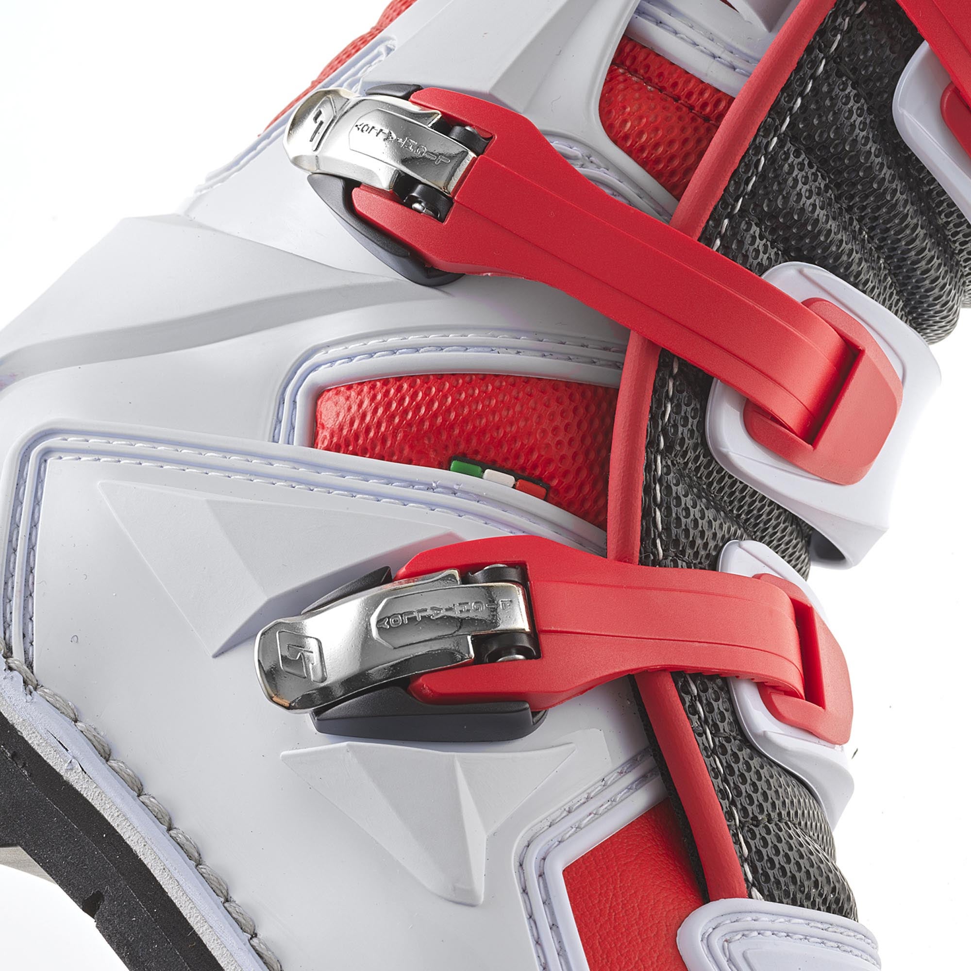 Gaerne GX-J Botas de motocross infantis branco/vermelho 35 Figura 6
