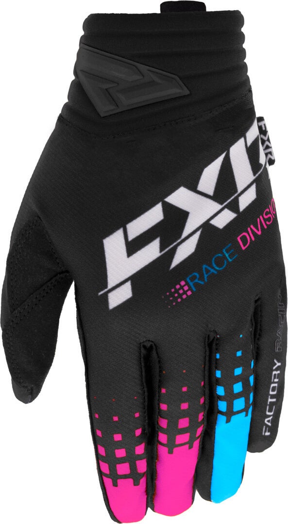 FXR Prime 2023 Motocross Handsker sort/pink XL Figur 1