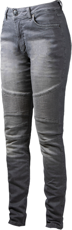 John Doe Betty Biker XTM Blugi pentru motocicliști feminini Gri 27 L34 Figura 2