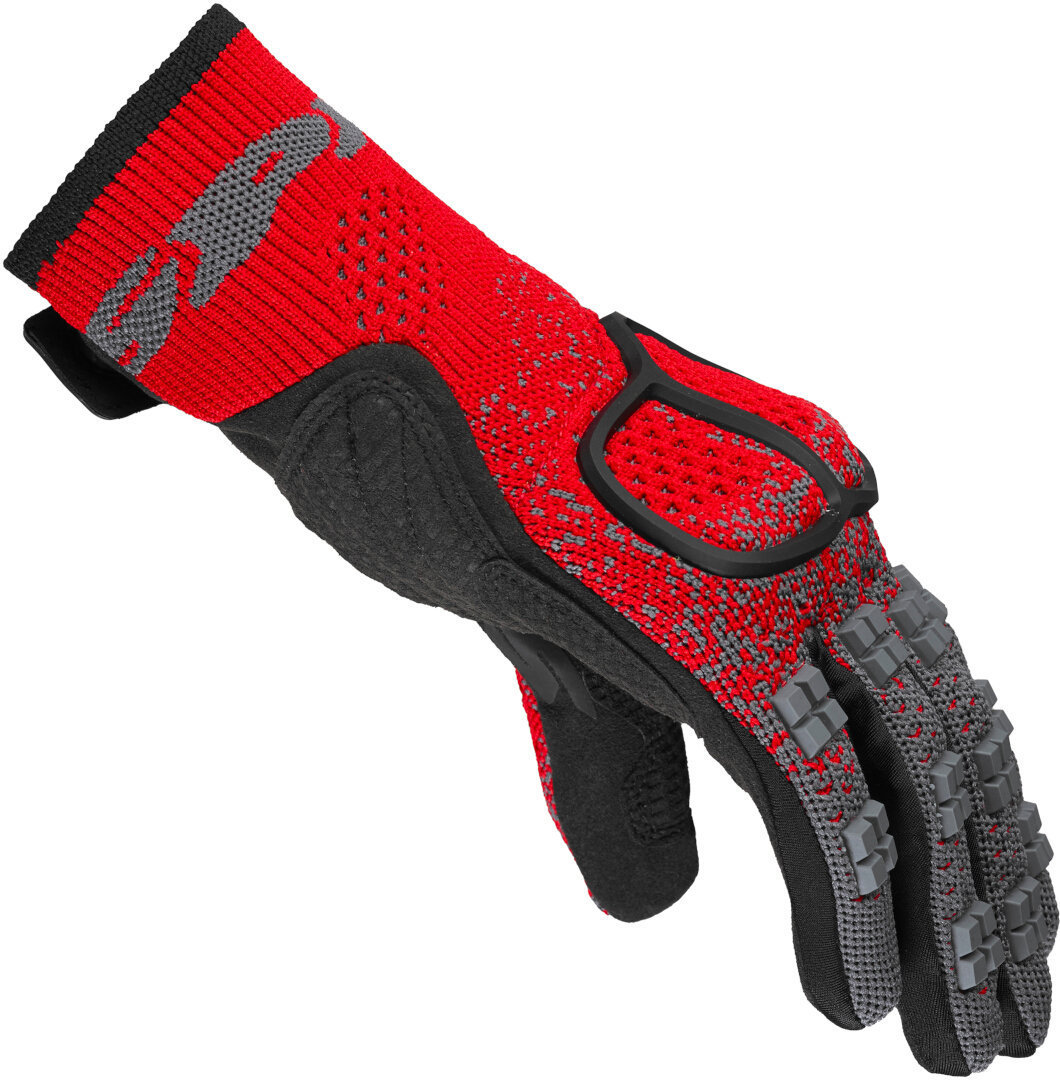 Spidi Cross Knit Tex Mănuși de motocross roșu M Figura 2
