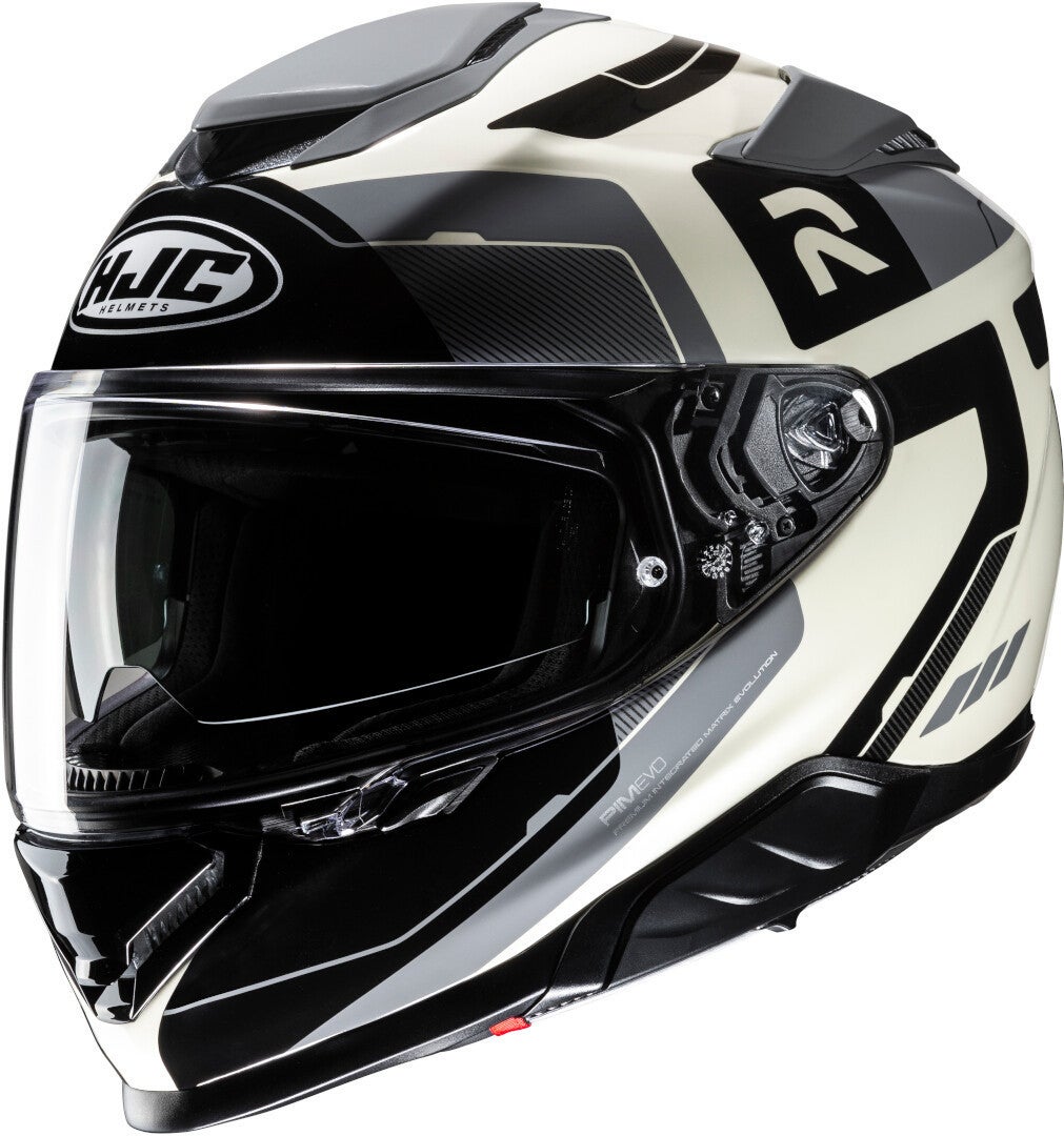 HJC RPHA 71 Cozad Casco nero/bianco/argento M (57/58) Figura 1