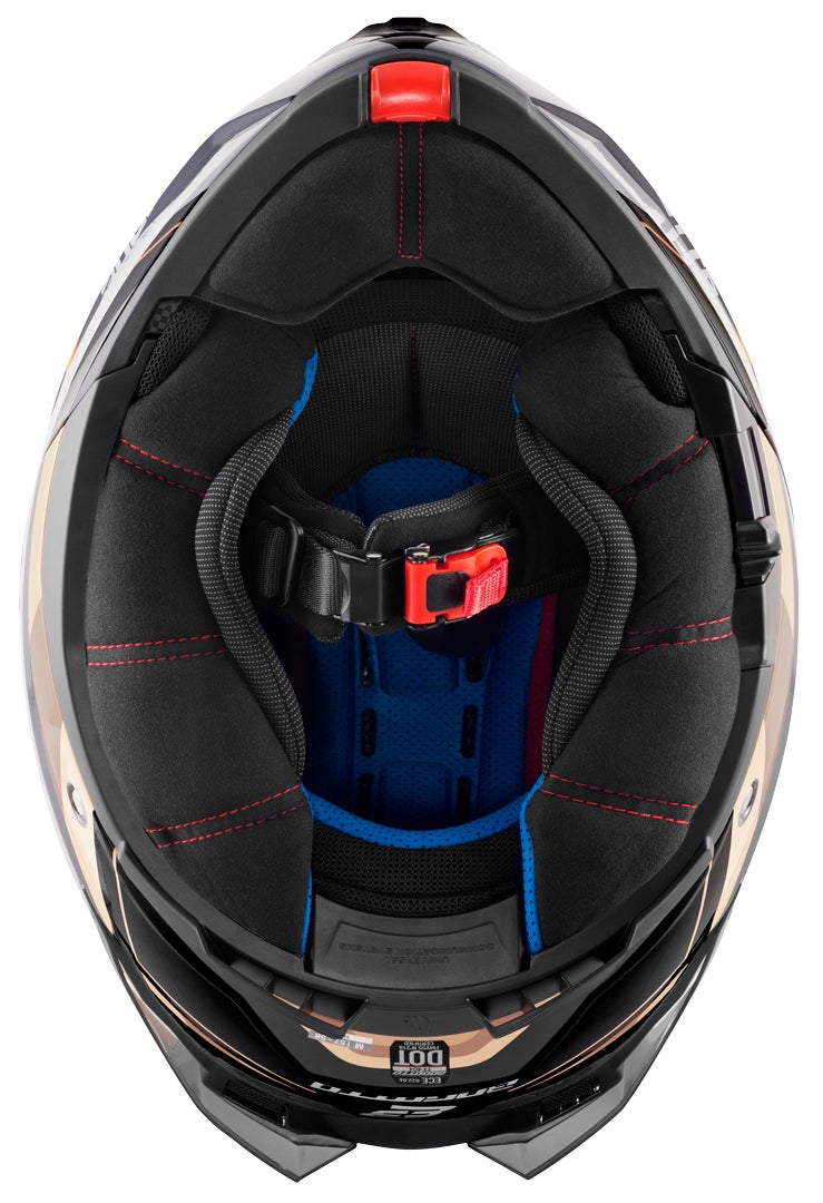 Bogotto FF404 Ezion 翻轉式頭盔 黑人/棕色人種 M 圖8