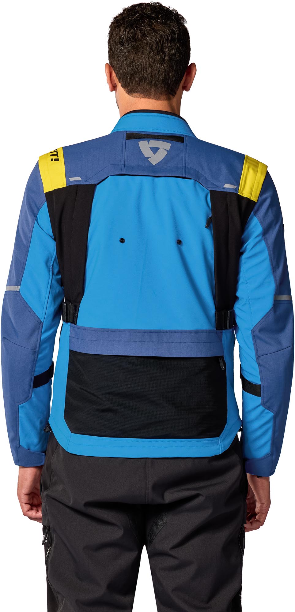 Revit Offtrack 3 H2O waterproof Motorcycle Textile Jacket blue/blue S Figure 6