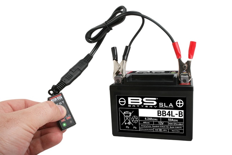 BS-batteri Belastningsindikator BT01 Figur 4