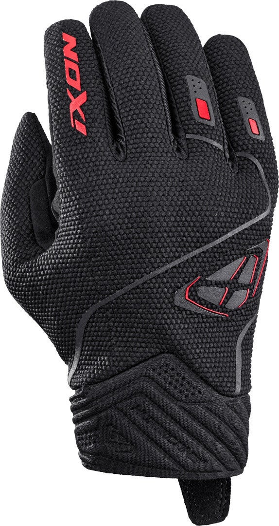Ixon Hurricane 2 Motorcycle Gloves black/red L Figure 1