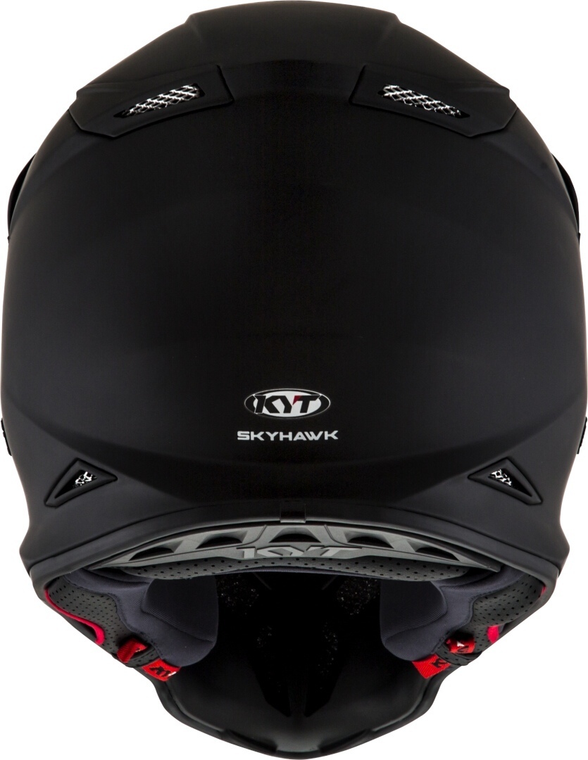 KYT Skyhawk Plain Cască de motocross Black matt L (59/60) Figura 2