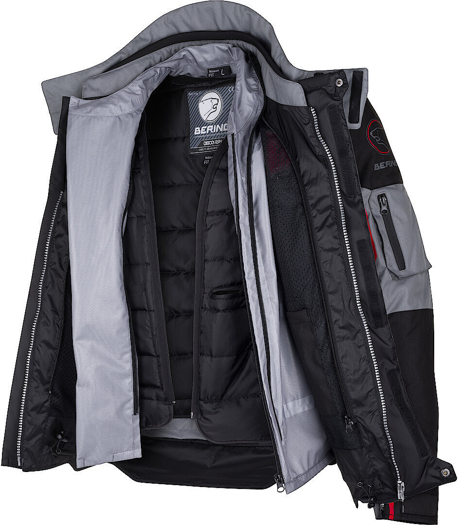 Bering Nordkapp Motorrad Textiljacke grau M Abbildung 3