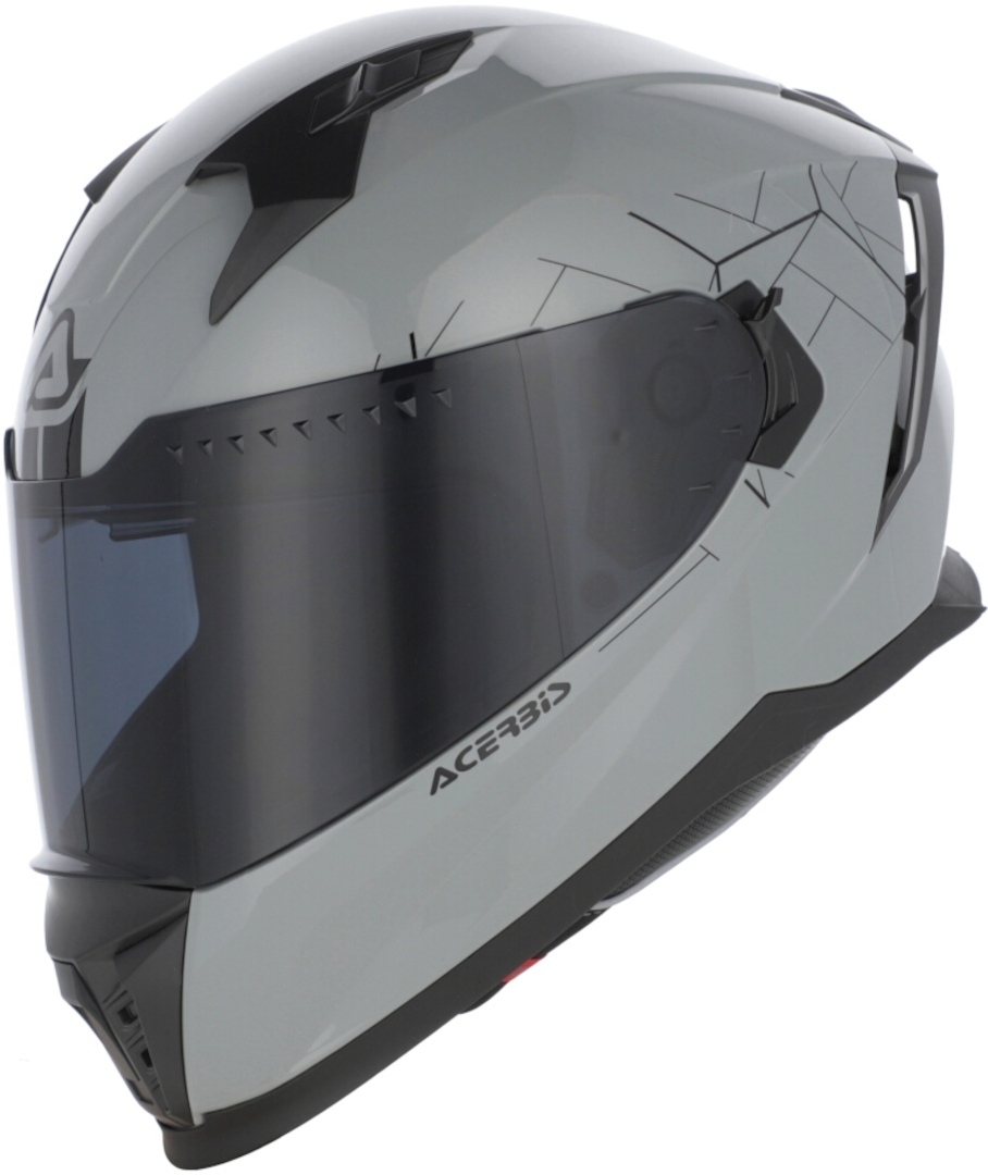 Acerbis X-Way Solid Helm grau M (57/58) Abbildung 7
