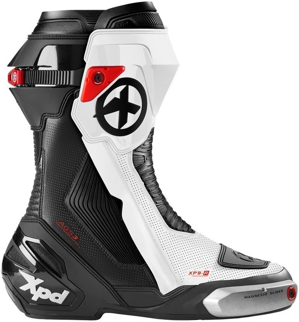 XPD XP9-R Motorcycle Boots white/black 46 Figure 1