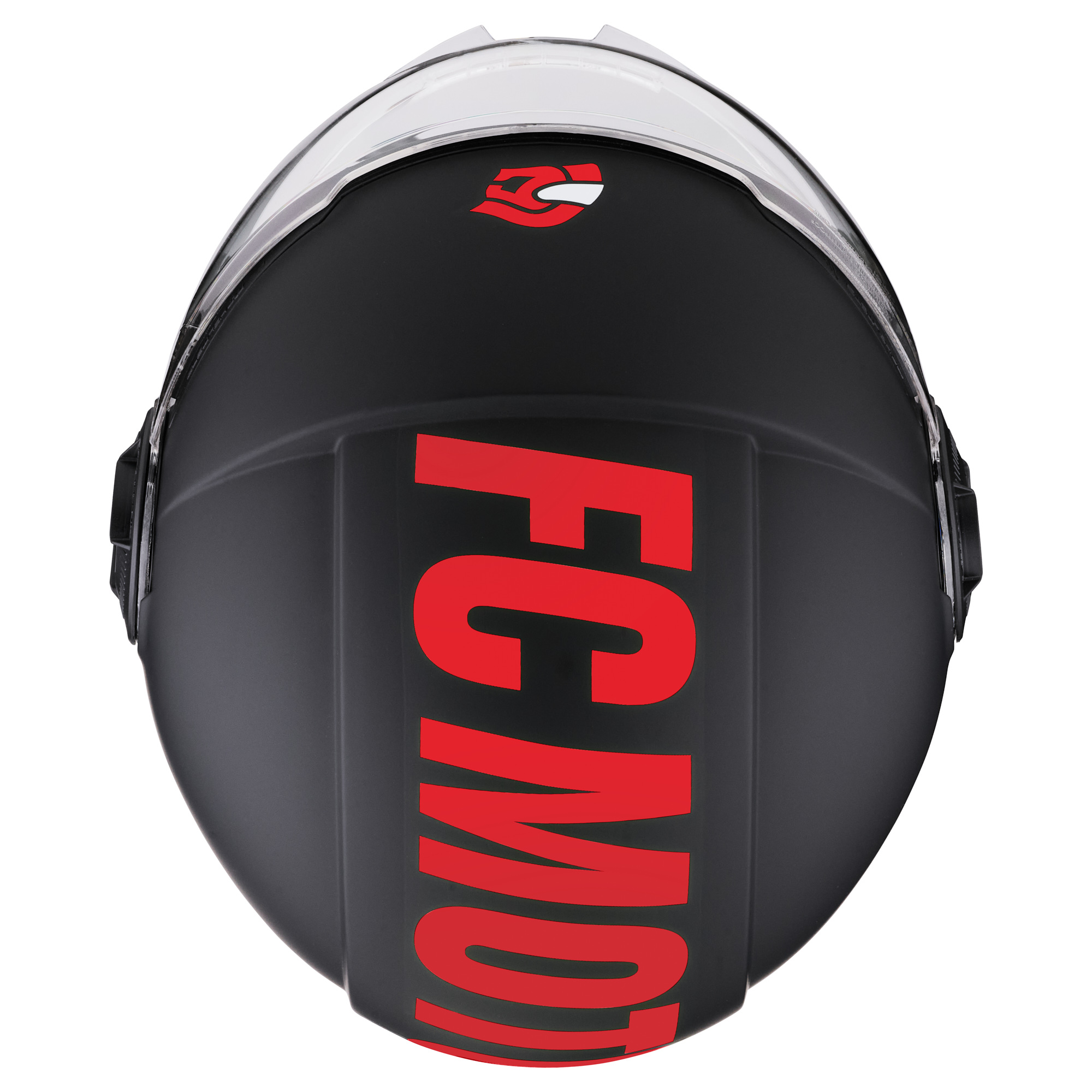 FC-Moto Ralgo Cască cu reacție Negru/Roșu M Figura 4