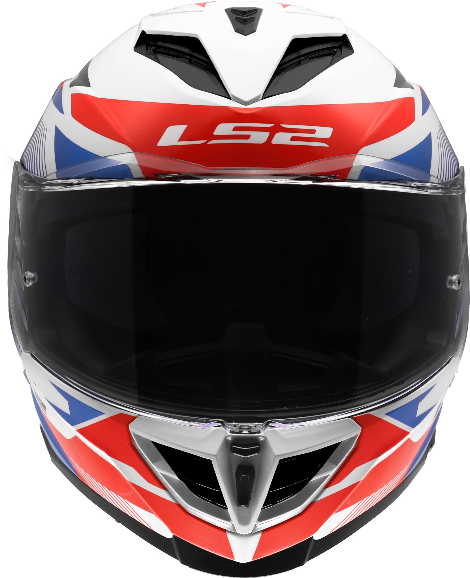 LS2 FF818 Storm III Komai Casque Blanc/Bleu/Rouge M (57/58) Figure 4