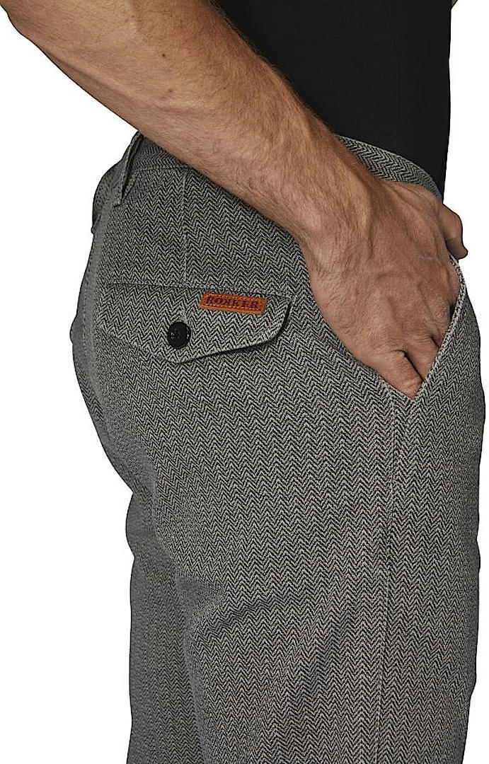Rokker Tweed Chino Motorsykkel Tekstil Bukser 40/32 Figur 4