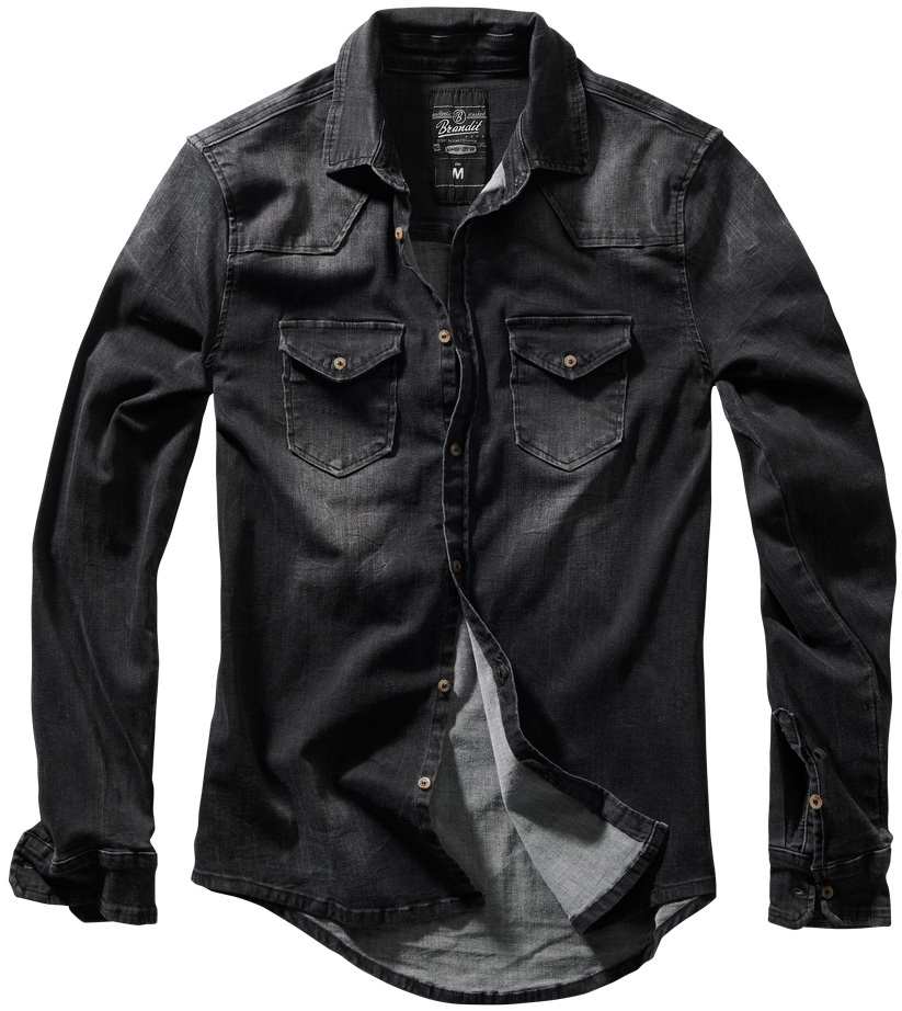 Brandit Riley Denim Tricou negru XXL Figura 1
