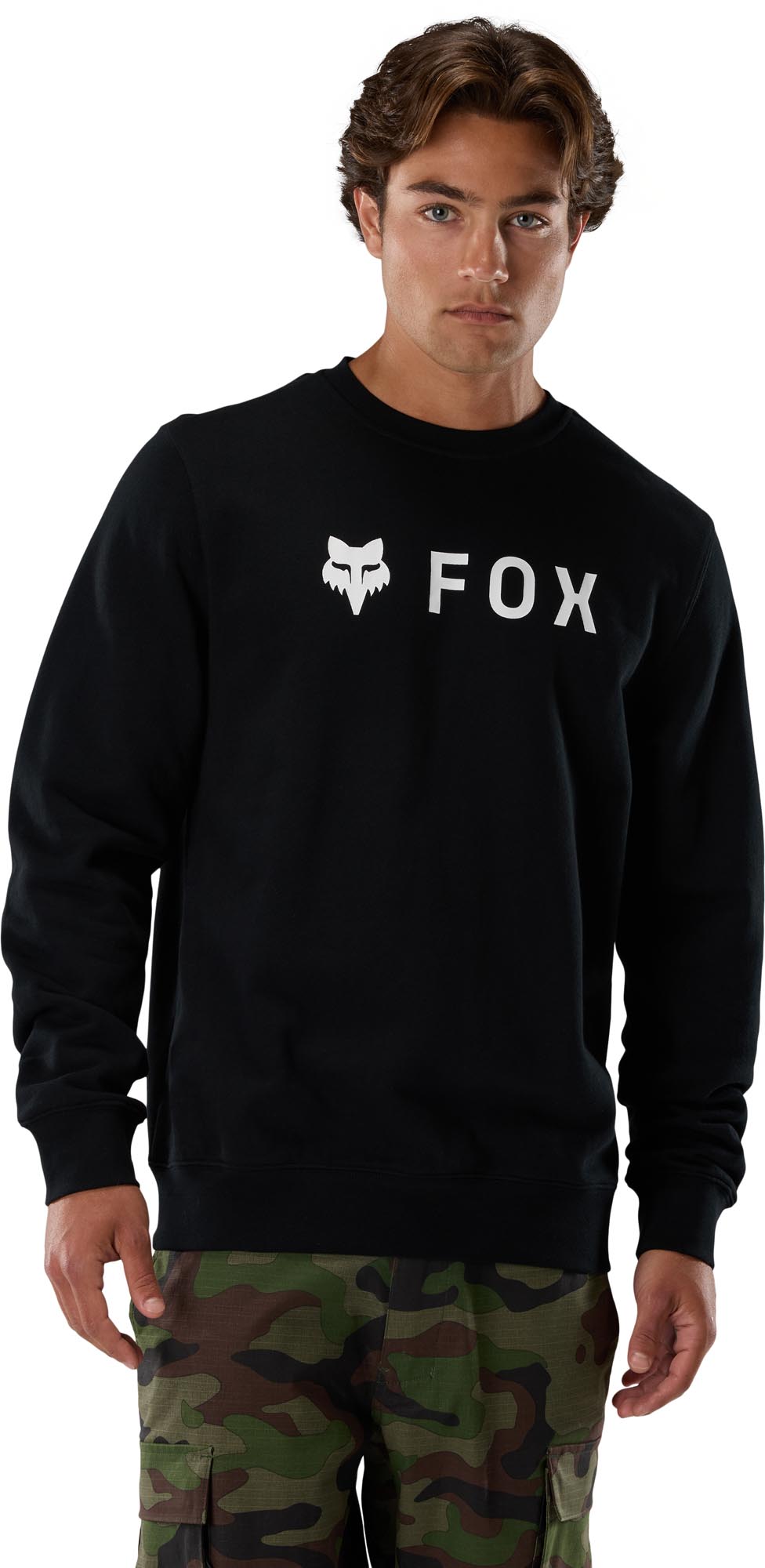 FOX Absolute Fleece Crew 套头 黑色 2XL 图3