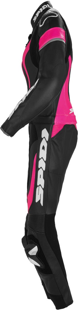 Spidi Laser Touring Two Piece Ladies Motorcycle Leather Suit black/fuchsia 44 Figure 3