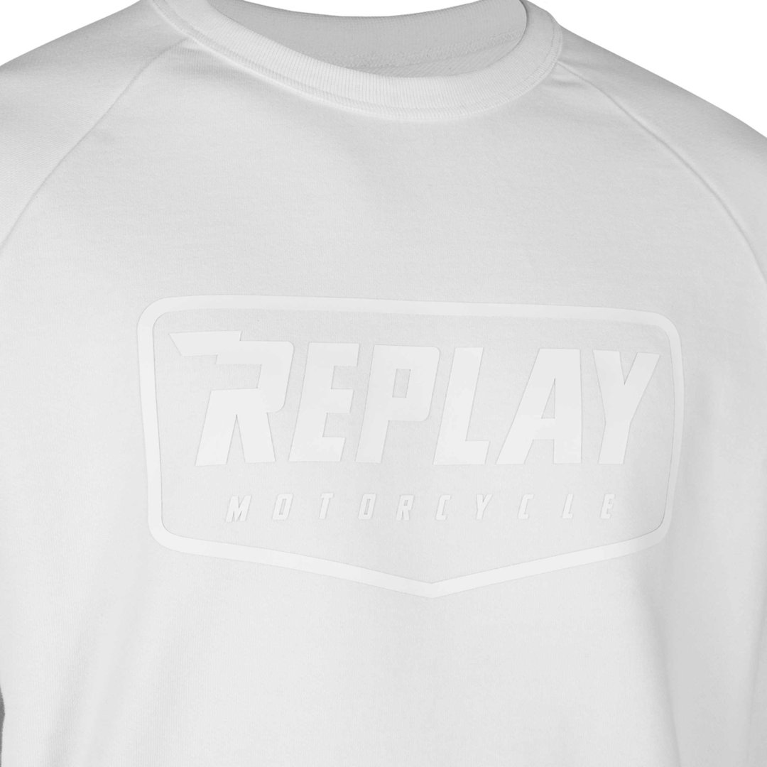 Replay Logo Trui Wit M Figuur 4