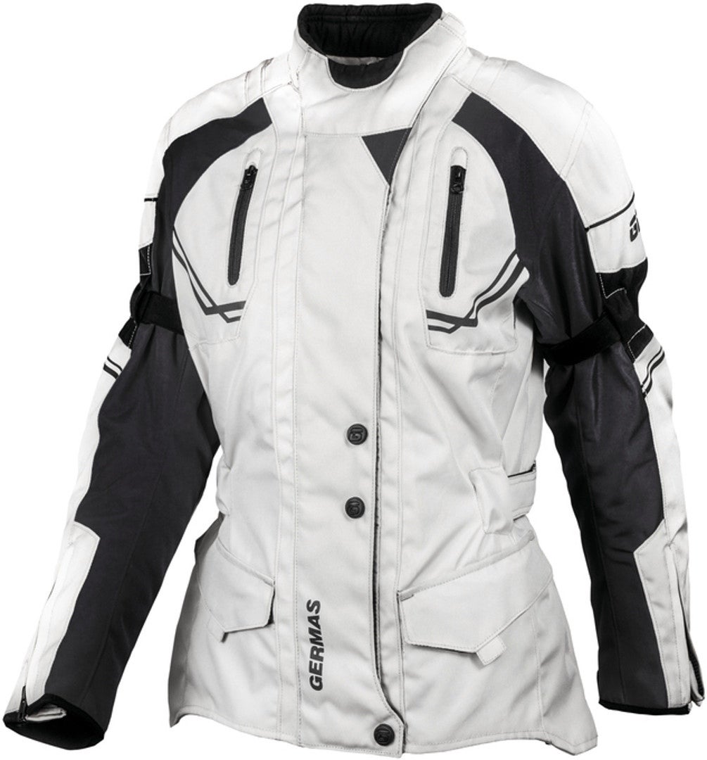GMS Taylor Veste textile de moto pour dames noir/beige L Figure 1
