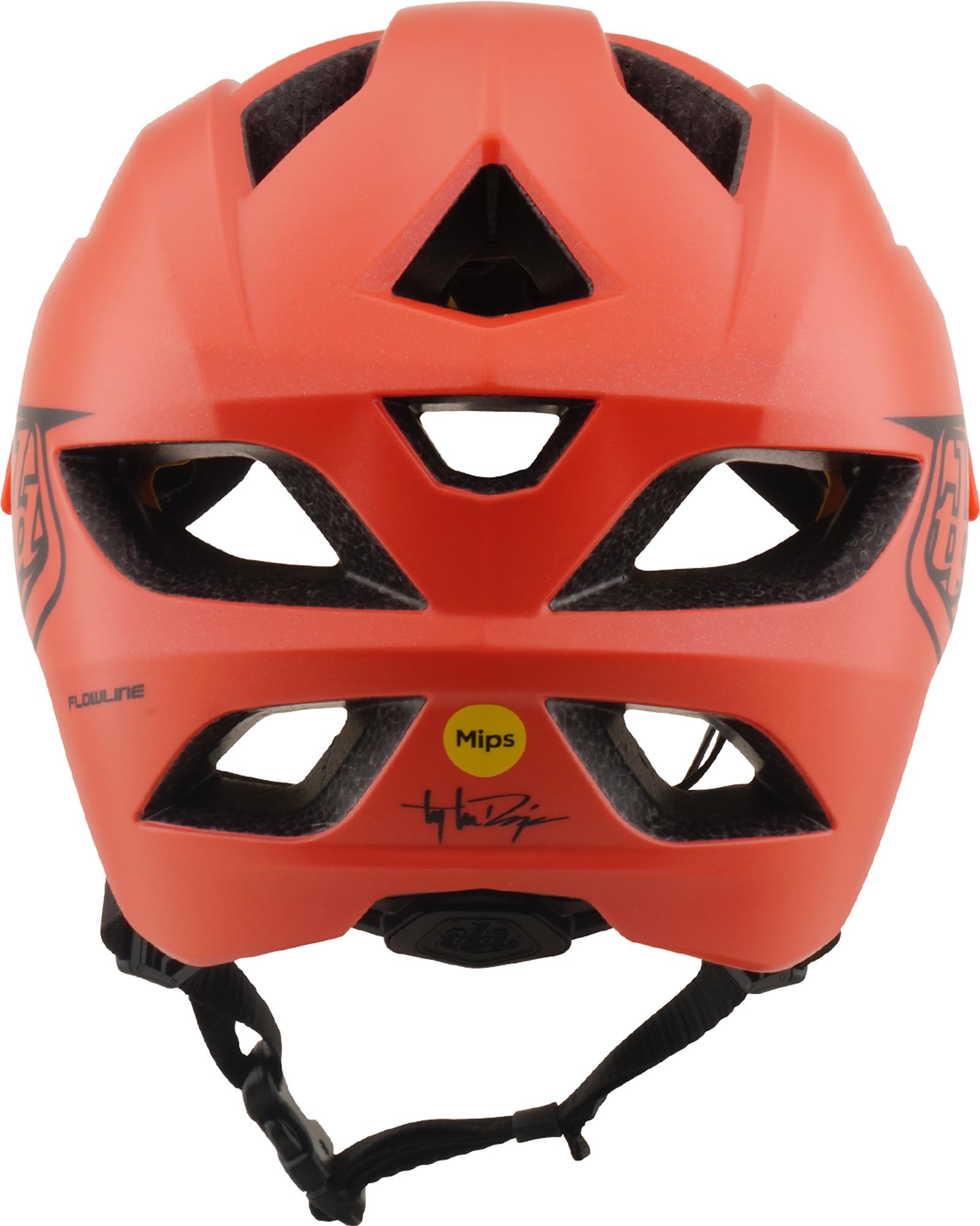 Troy Lee Designs Mips Flowline Point Casco per biciclette giovanili Red Matt 48-53 cm Figura 5