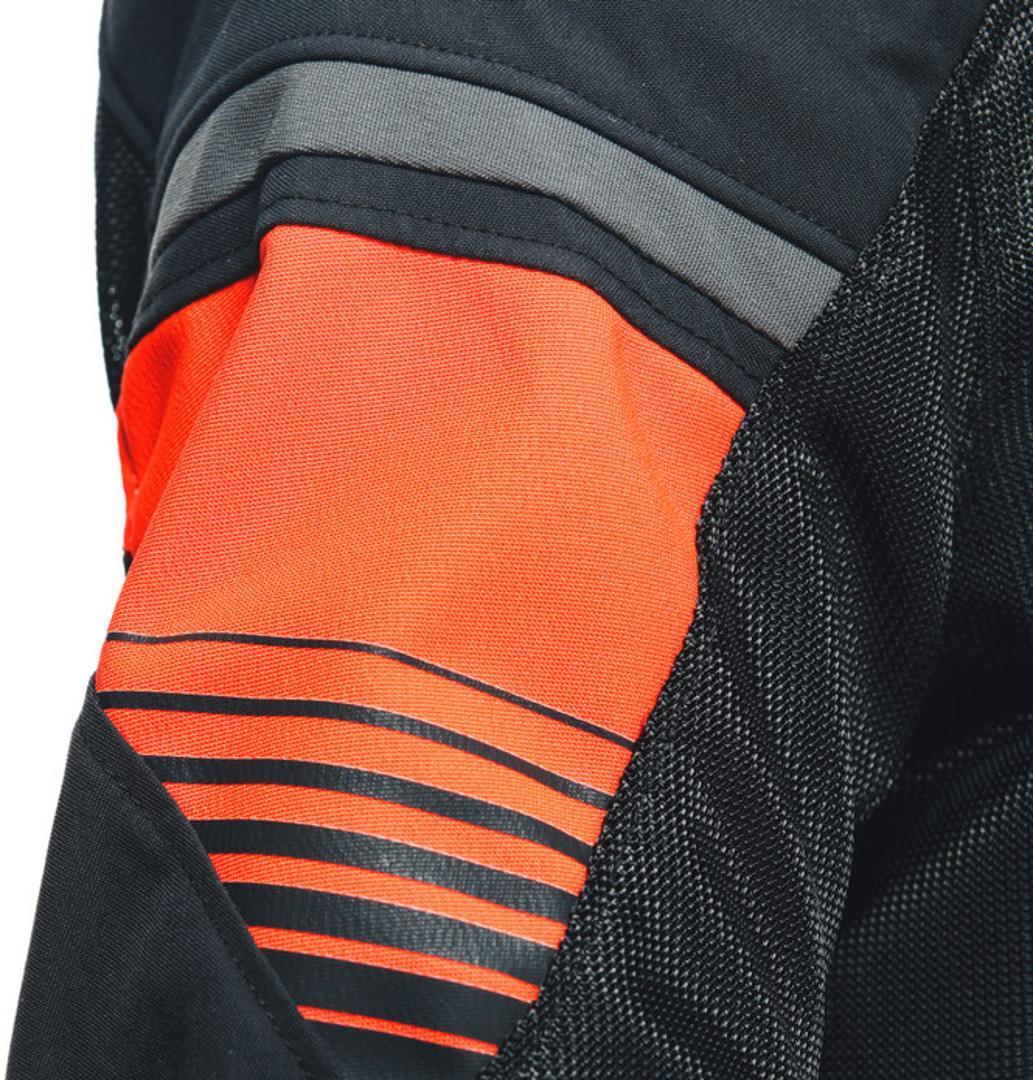 Dainese Air Fast Motorcycle Textile Jacket black/grey/red 54 Figure 8