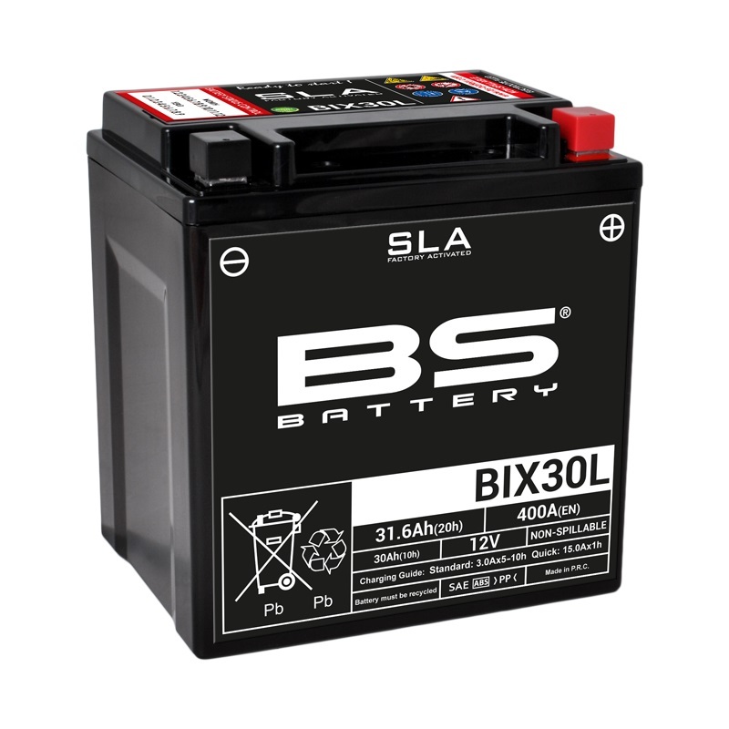 BS-batteri Fabriksaktiverat underhållsfritt SLA-batteri - BIX30L Figur 2