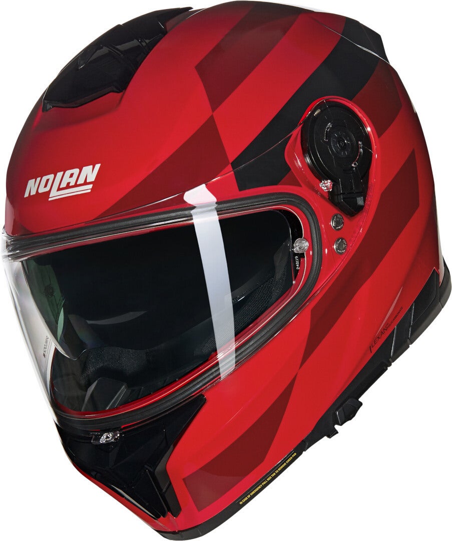 Nolan N80-8 Alfiere N-Com Casco rosso/nero L (60) Figura 1