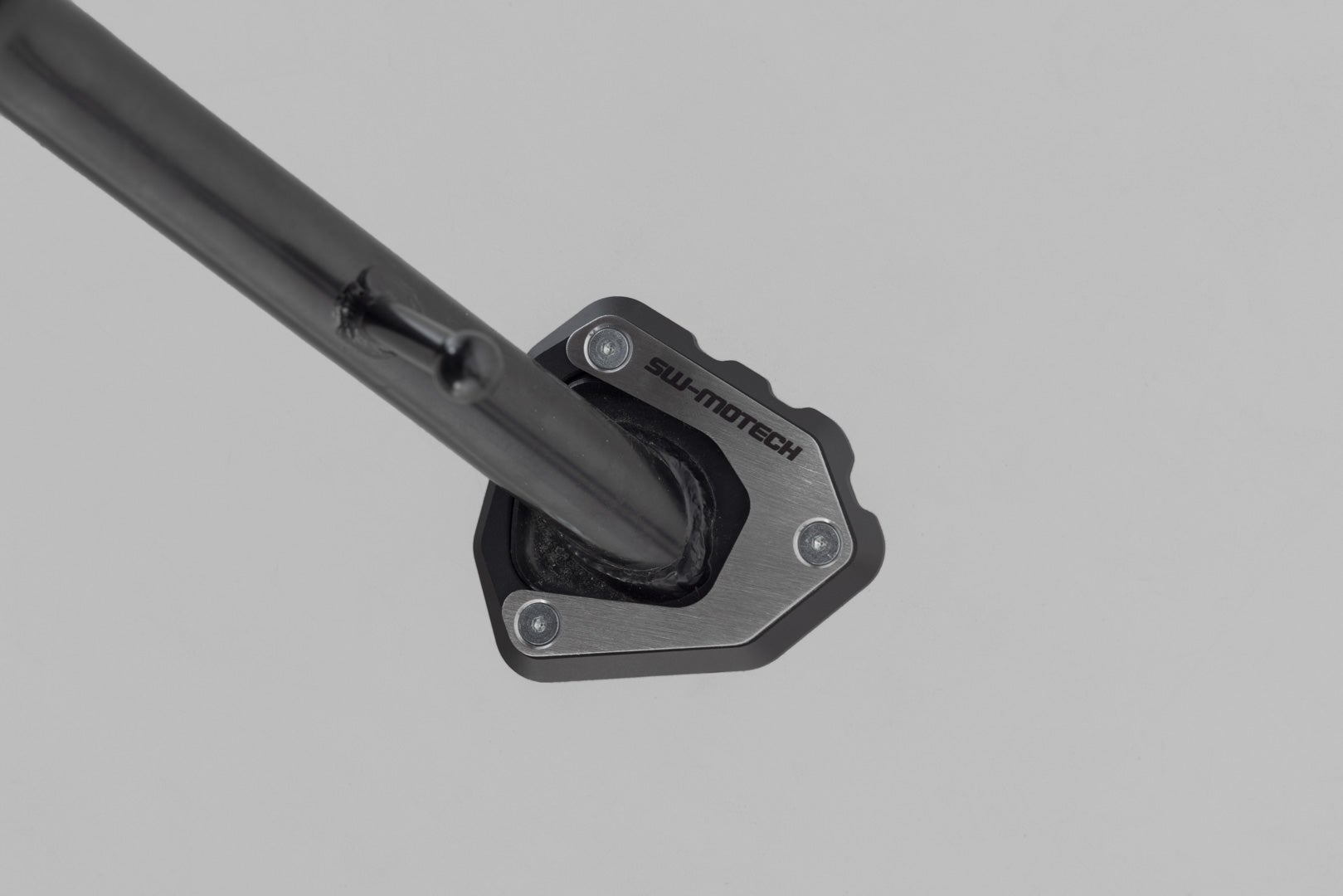 SW-Motech Extension for side stand foot - Black/Silver. Honda CB750 / XL750 / CB1000GT. Figure 1