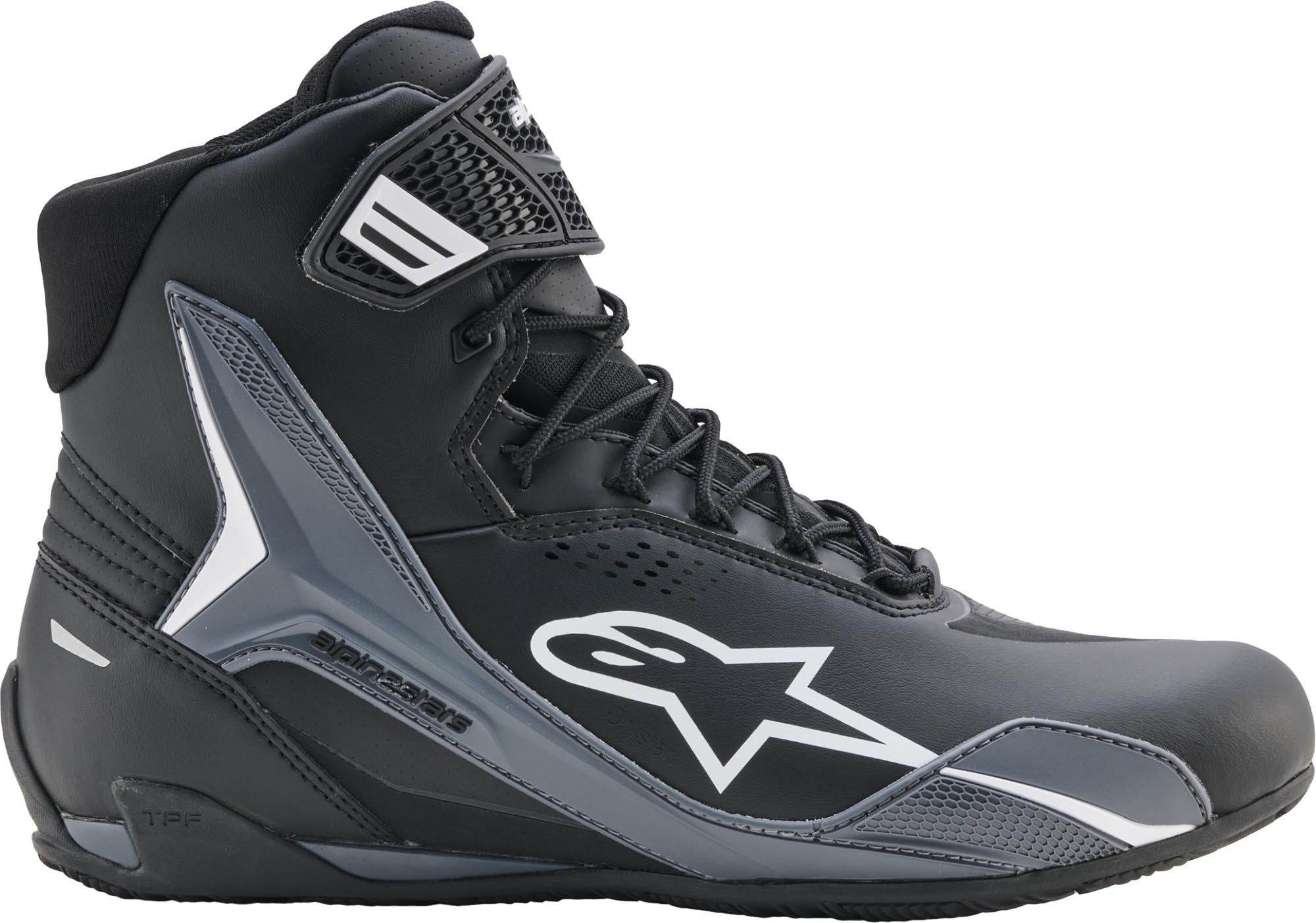 Alpinestars Faster 4 Drystar vandtætte motorcykelsko sort/hvid/grå 6,5 (38,5) Figur 5