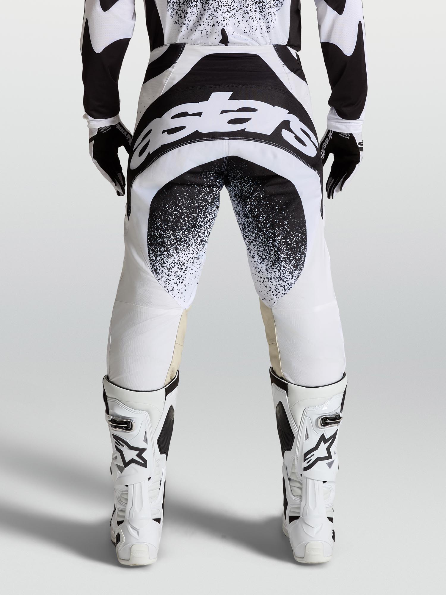 Alpinestars Techstar Swan Motocrossbukser hvid/sort 32 Figur 11