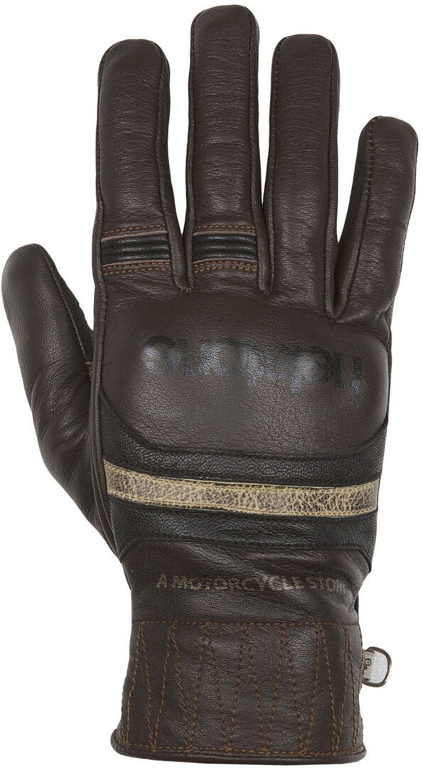 Helstons Bora Winter Motorradhandschuhe braun/weiß 9 Abbildung 1