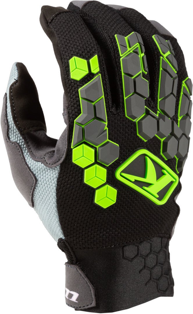 Klim Dakar Motocross handsker grøn/sort 2XL Figur 1