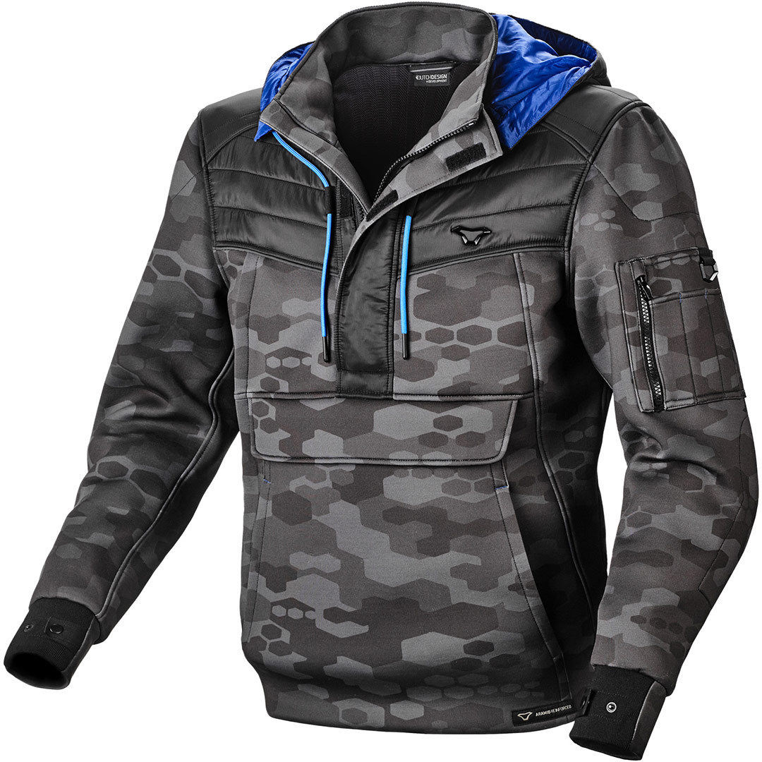 Macna Aron Motorrad Textiljacke dunkles camouflage M Abbildung 1