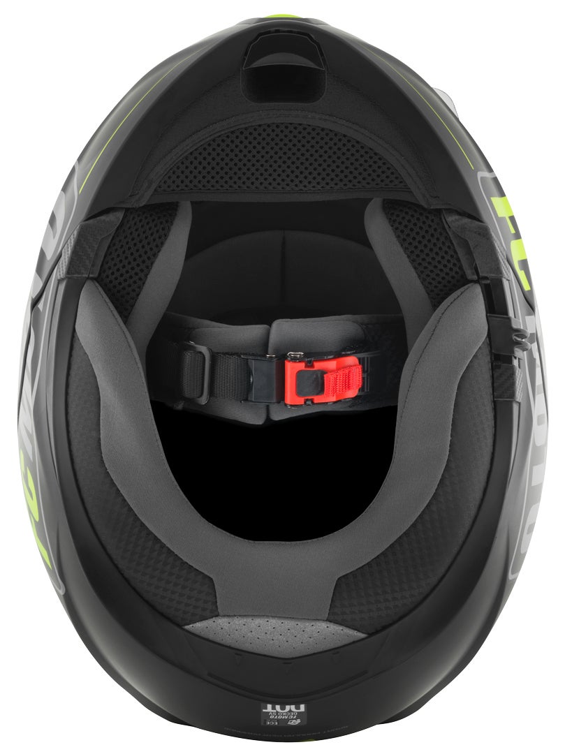 FC-Moto Novo Straight Casco nero/giallo S (55/56) Figura 8