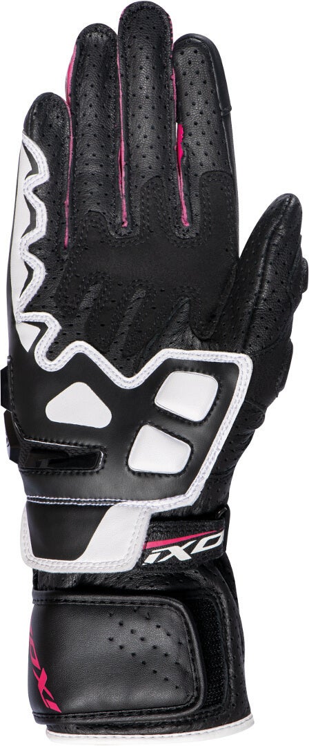 Ixon GP5 Air Motorcykelhandsker til damer sort/hvid/rød S Figur 2