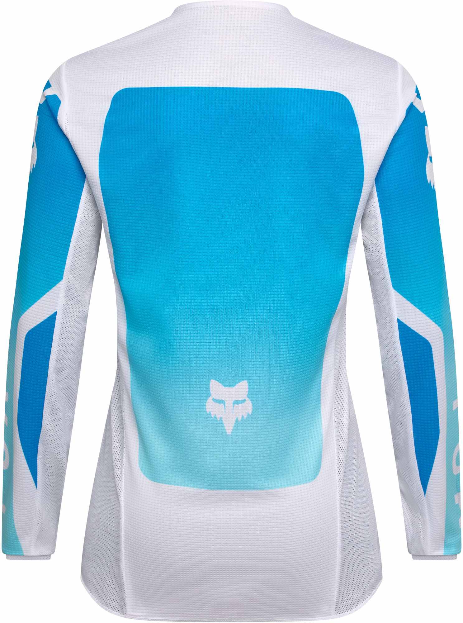 FOX 180 Shield Camisa de motocross feminina azul/branco S Figura 2